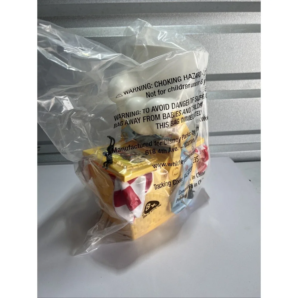 Disney Parks Mickey & Minnie's Runaway Railway Picnic Basket Popcorn Bucket 2023